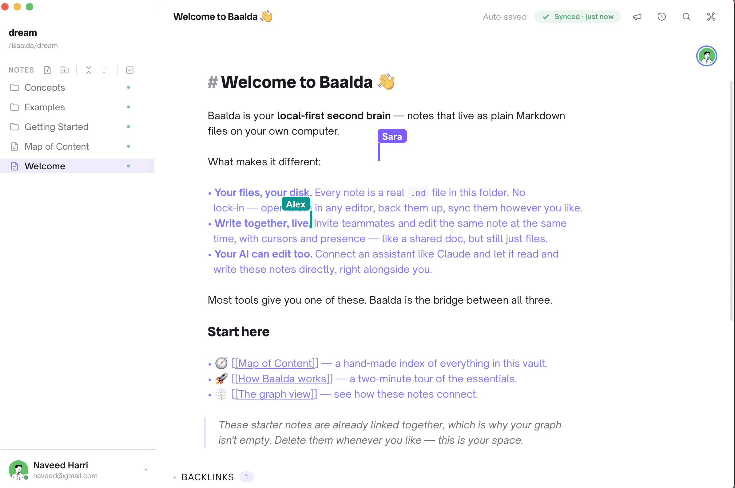 Baalda: collaboration